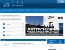 Tablet Screenshot of en.ptsgranada.com